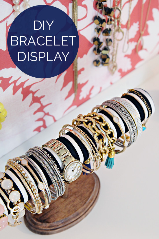 Best ideas about DIY Bracelet Holder
. Save or Pin IHeart Organizing DIY Bracelet Display Now.