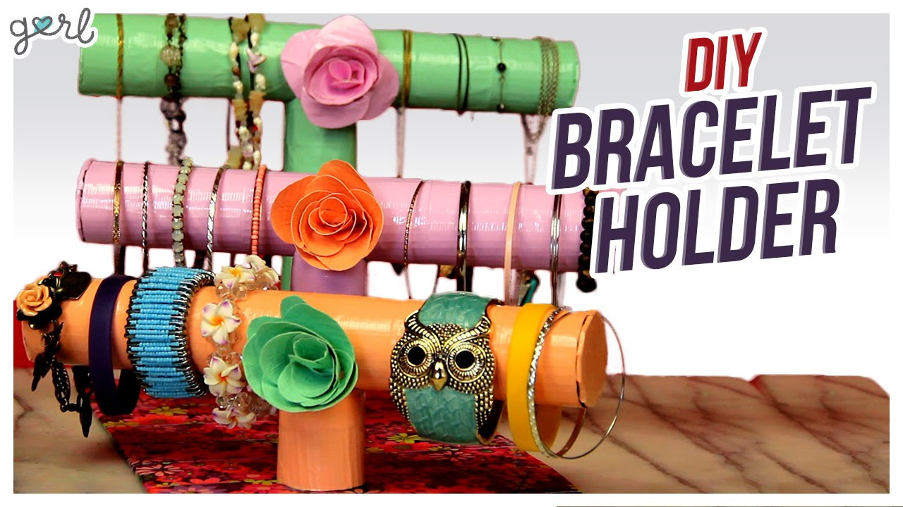 Best ideas about DIY Bracelet Holder
. Save or Pin DIY Bracelet Jewelry Holder Do It Gurl Now.