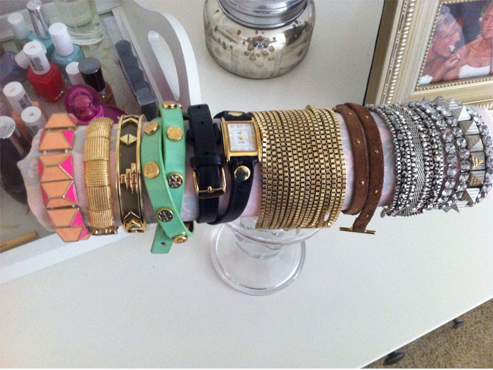 Best ideas about DIY Bracelet Holders
. Save or Pin DIY Bracelet and Bangle Holder Now.