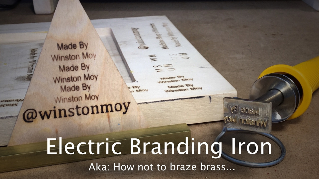 Best ideas about DIY Branding Iron
. Save or Pin DIY Electric Branding Iron CNC Project 82 Now.