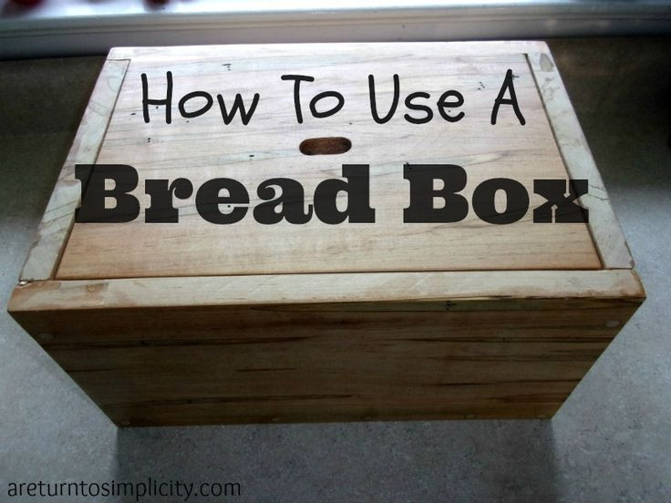 Best ideas about DIY Bread Box
. Save or Pin Using A Bread Box Now.