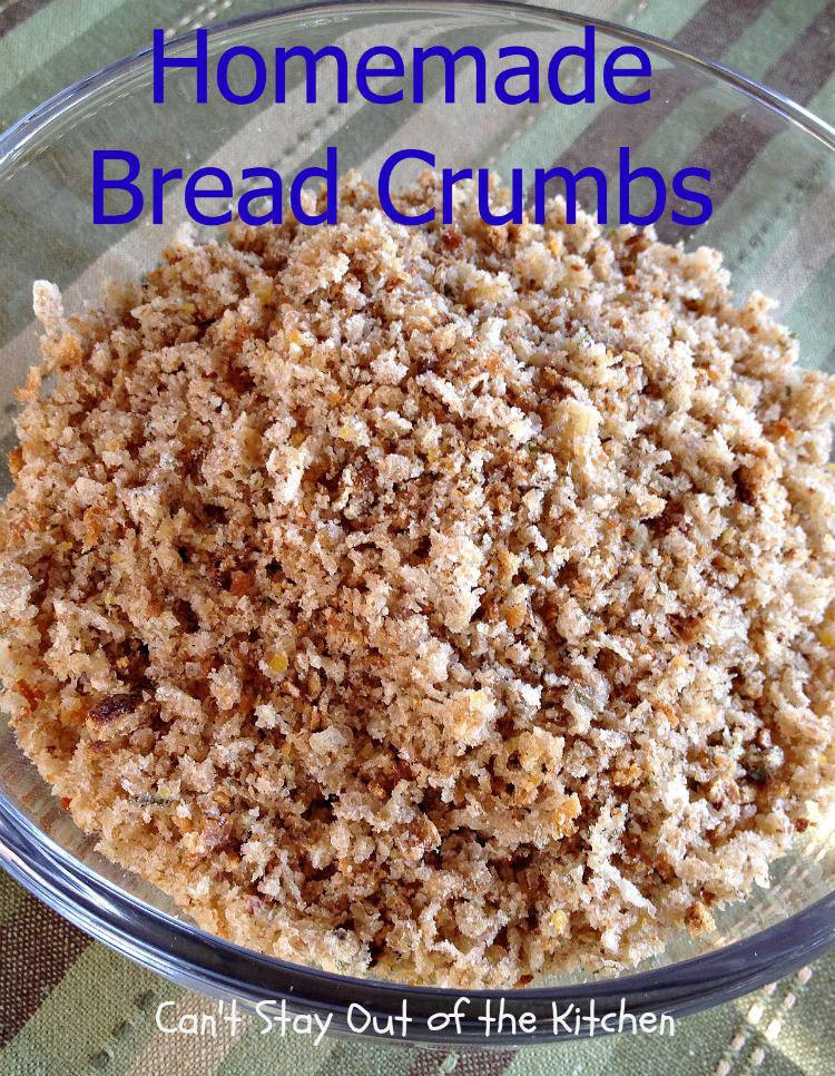 Best ideas about DIY Bread Crumbs
. Save or Pin Homemade Bread Crumbs Can t Stay Out of the Kitchen Now.