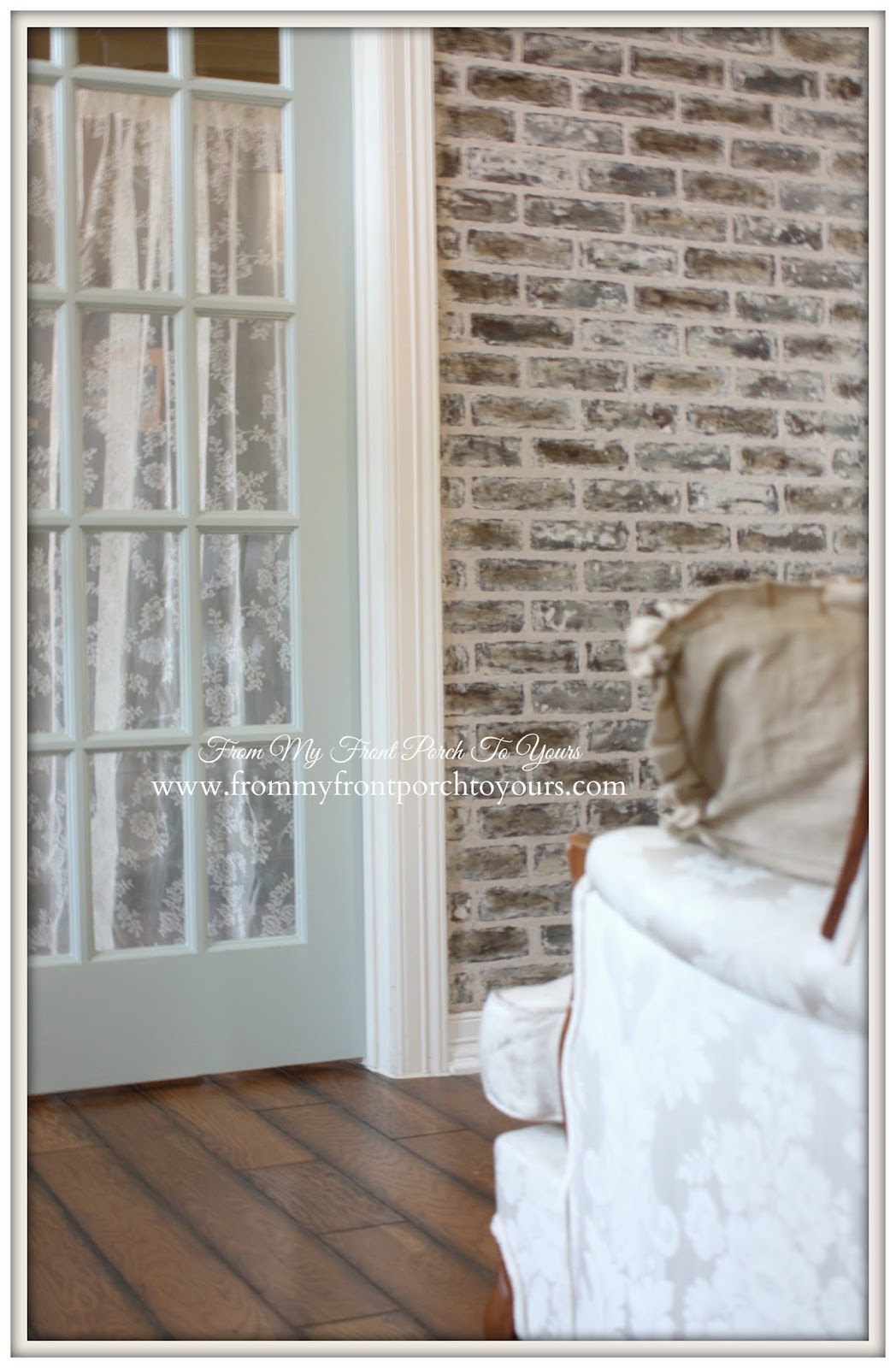 Best ideas about DIY Brick Walls
. Save or Pin From My Front Porch To Yours DIY Faux Brick Wall Reveal Now.