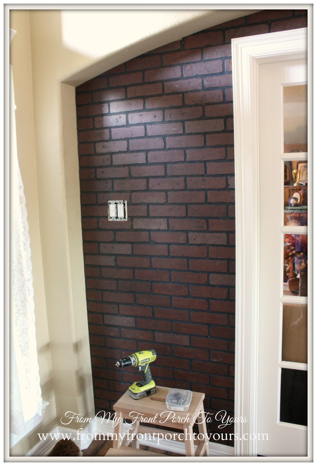 Best ideas about DIY Brick Walls
. Save or Pin From My Front Porch To Yours DIY Faux Brick Wall Part 1 Now.