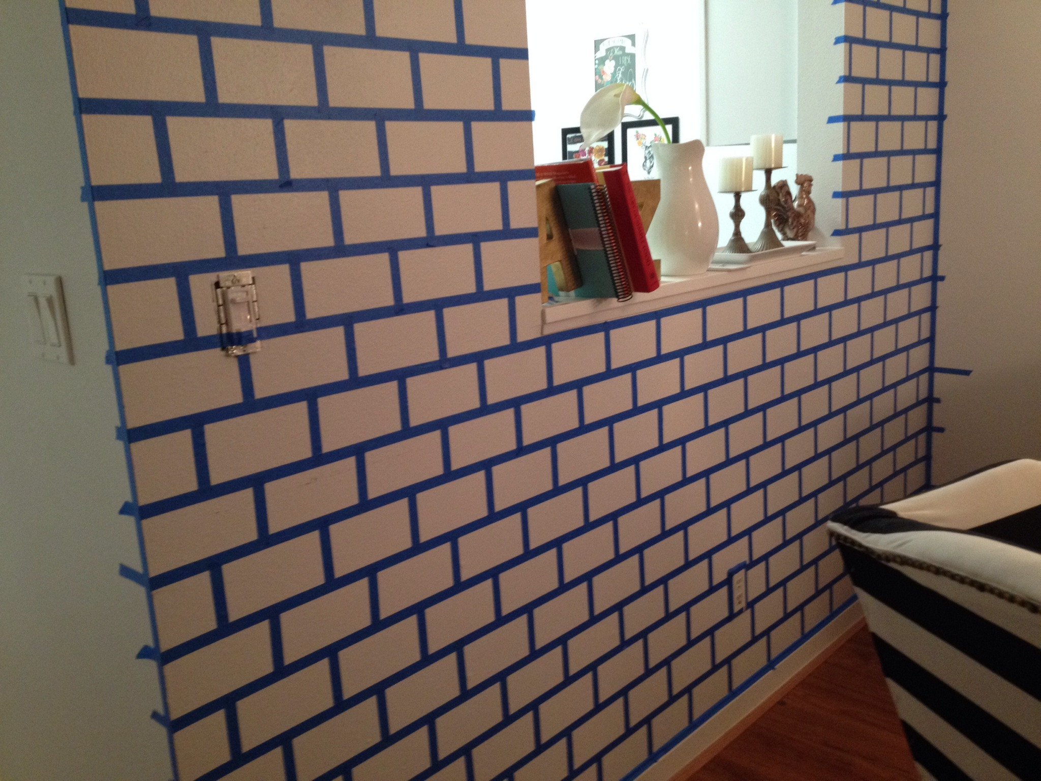 Best ideas about DIY Bricks Wall
. Save or Pin DIY Painted Brick Wall – The Glamorous Project Now.