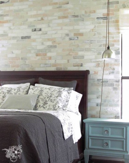 Best ideas about DIY Bricks Wall
. Save or Pin Stencils Can Create A Faux Brick Accent Wall Now.