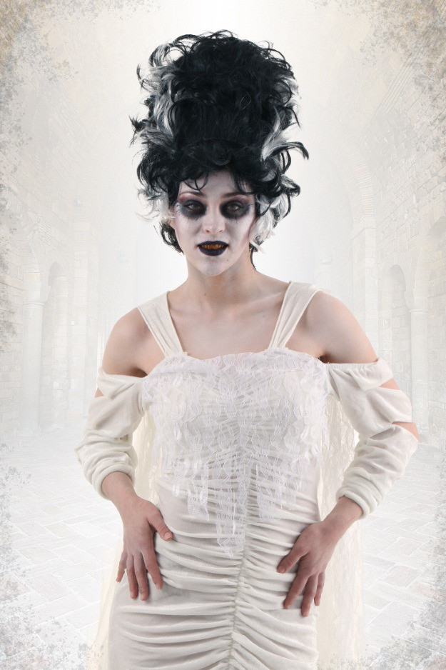 Best ideas about DIY Bride Of Frankenstein Costume
. Save or Pin DIY Bride of Frankenstein Costume and Makeup Halloween Now.