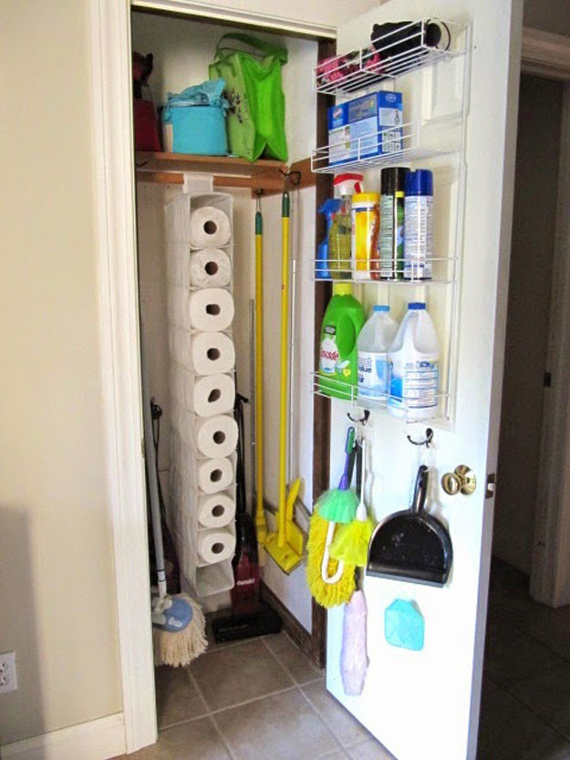 Best ideas about DIY Broom Closet
. Save or Pin DIY Organization Tips Ideas & Organizing Projects Now.