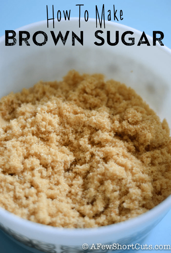 Best ideas about DIY Brown Sugar
. Save or Pin DIY Homemade Brown Sugar Recipe Now.