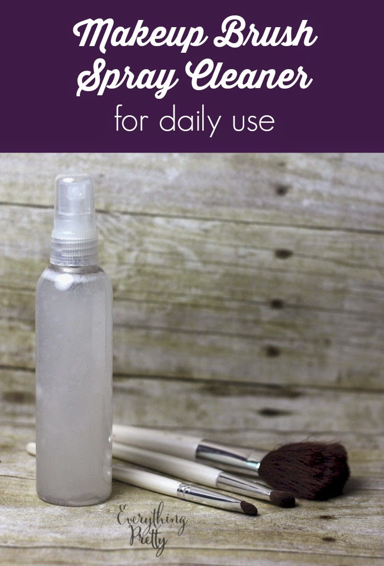 Best ideas about DIY Brush Cleaner
. Save or Pin DIY Spray Makeup Brush Cleaner Recipe Everything Pretty Now.