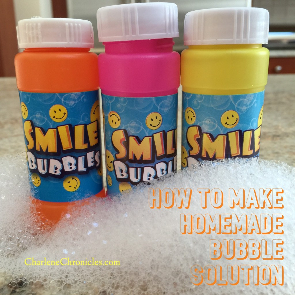 Best ideas about DIY Bubble Solution
. Save or Pin Homemade Bubble Solution Charlene Chronicles Now.