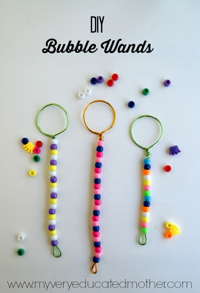 Best ideas about DIY Bubble Wand
. Save or Pin My Very Educated Mother DIY Bubble Wands Now.