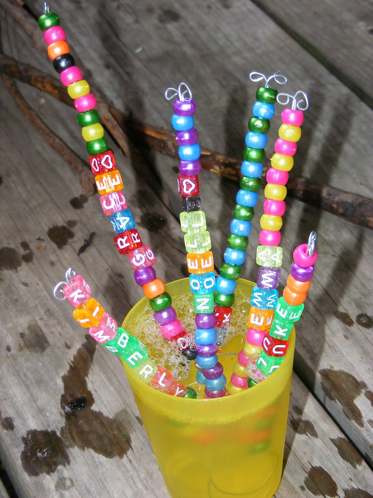 Best ideas about DIY Bubble Wand
. Save or Pin Ten kids and a Dog Homemade Bubble Wand Now.