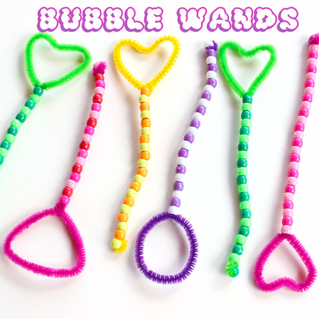 Best ideas about DIY Bubble Wand
. Save or Pin 33 Fun DIY Ideas for Your Kids To Make At Home Now.