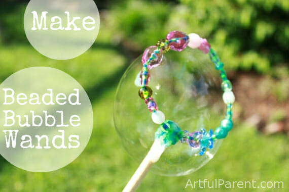 Best ideas about DIY Bubble Wand
. Save or Pin DIY Bubble Wands with Beads Now.