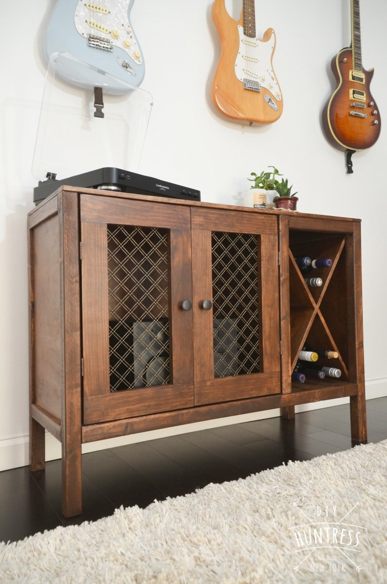 Best ideas about DIY Buffet Cabinet
. Save or Pin DIY Sideboard Record Cabinet With Wine Storage Free Plans Now.