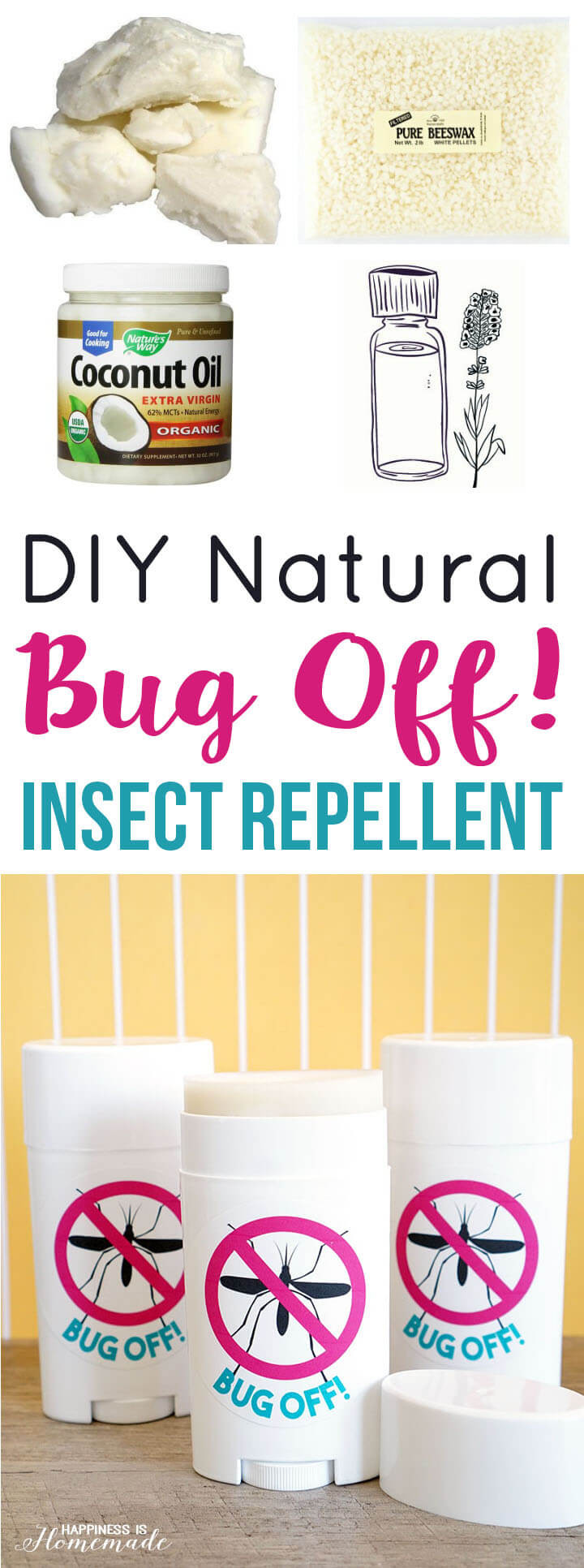 Best ideas about DIY Bug Repellent
. Save or Pin Bug f Natural Insect Repellent Happiness is Homemade Now.