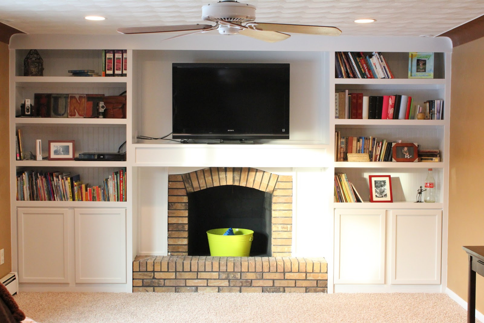 Best ideas about DIY Built In Bookcases Around Fireplace
. Save or Pin First Class Fireplace Makeover DIY Show f ™ DIY Now.