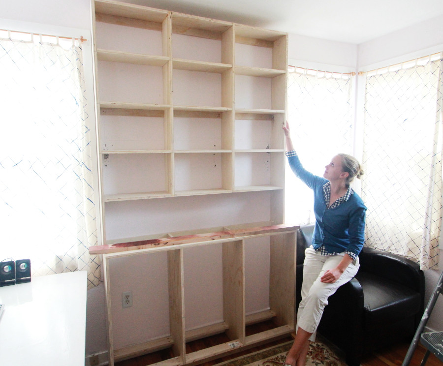 Best ideas about DIY Built In Bookshelves With Cabinet Below
. Save or Pin How To Build A Built In Bookshelf Now.