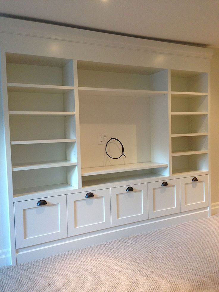 Best ideas about DIY Built In Bookshelves With Cabinet Below
. Save or Pin 17 best Built in wall units images on Pinterest Now.