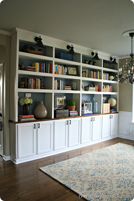 Best ideas about DIY Built In Bookshelves With Cabinet Below
. Save or Pin Amazing DIY Fireplace and Built Ins Now.