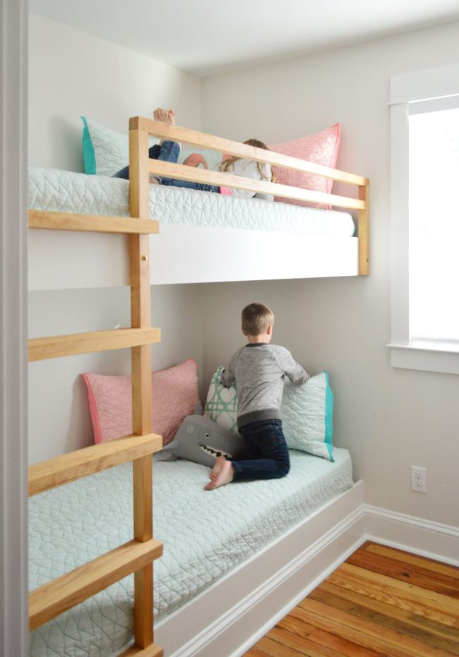 Best ideas about DIY Built In Bunk Beds
. Save or Pin How To Make DIY Built In Bunk Beds Now.