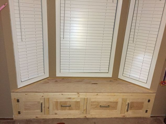Best ideas about DIY Built In Cabinets
. Save or Pin DIY Built in Window Seat With Drawer and Cabinet Storage Now.