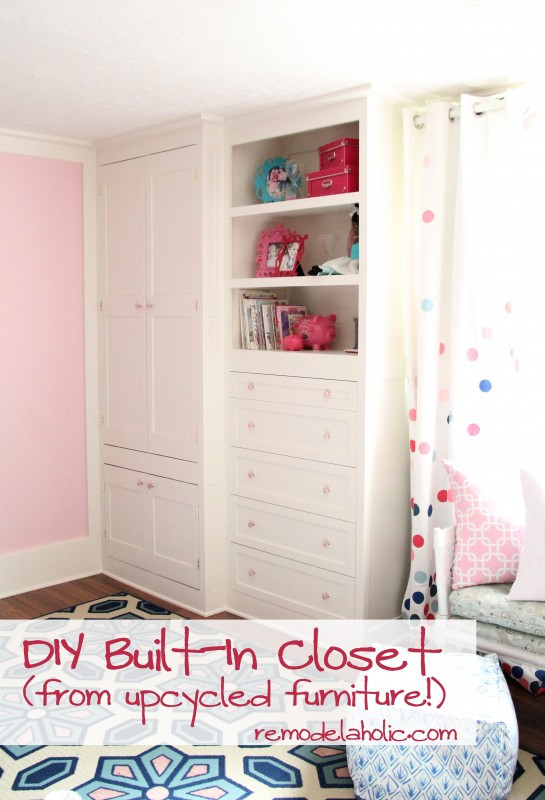 Best ideas about DIY Built In Closet
. Save or Pin Ikea Tarva Dresser to Pottery Barn Apothecary Cabinet Now.