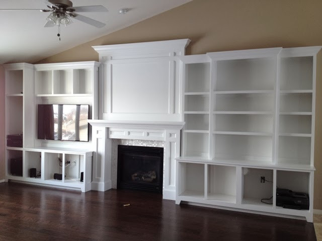 Best ideas about DIY Built In Entertainment Center
. Save or Pin Amazing diy entertainment center and fireplace Now.