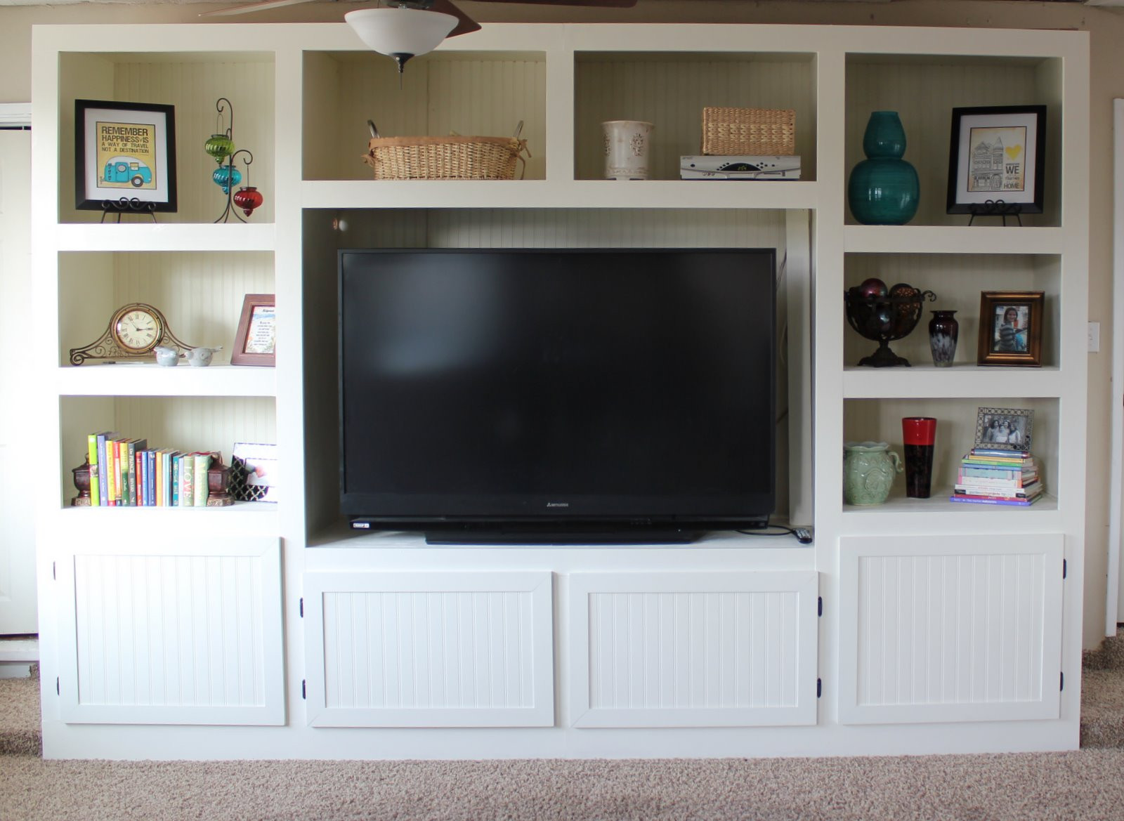 Best ideas about DIY Built In Entertainment Center
. Save or Pin Remodelaholic Now.