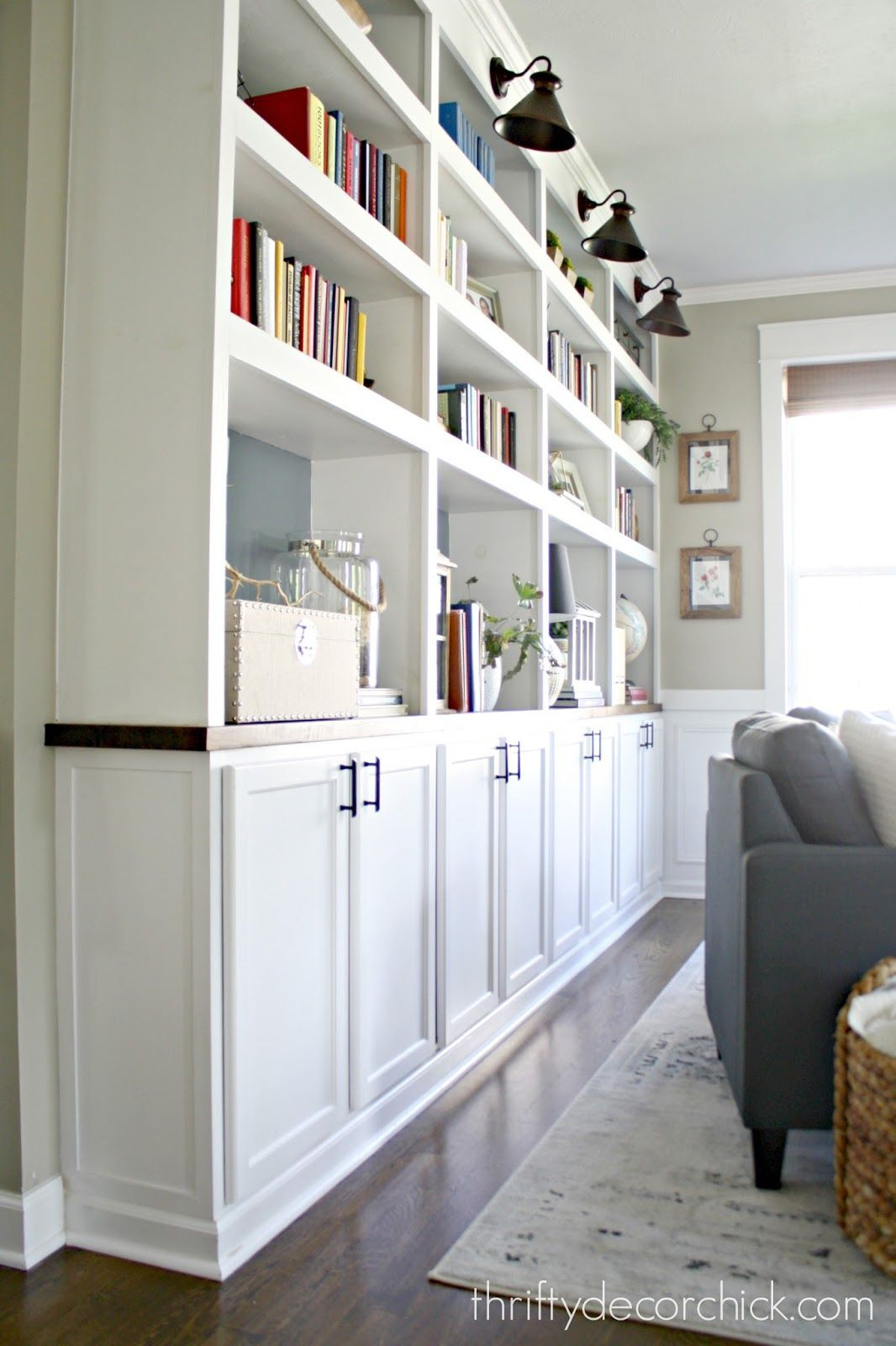 Best ideas about DIY Built In Office Cabinets
. Save or Pin How to create custom built ins with kitchen cabinets in Now.