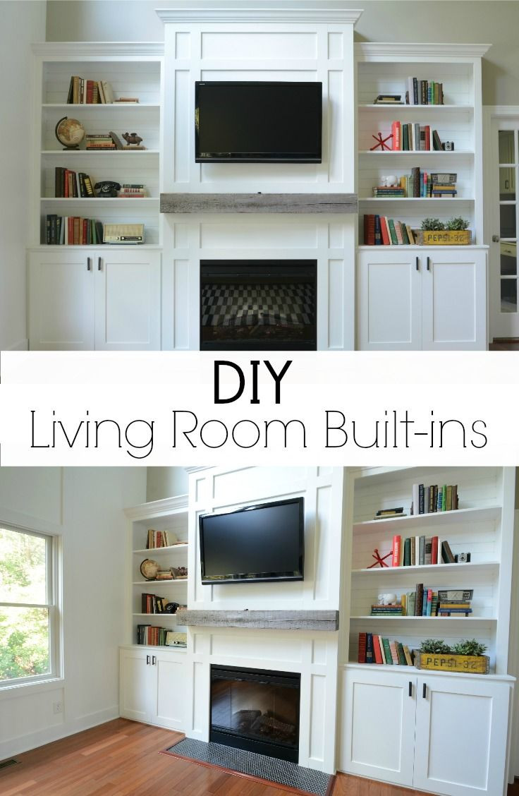 Best ideas about DIY Built Ins Cabinets
. Save or Pin Living Room Built In Cabinets Now.
