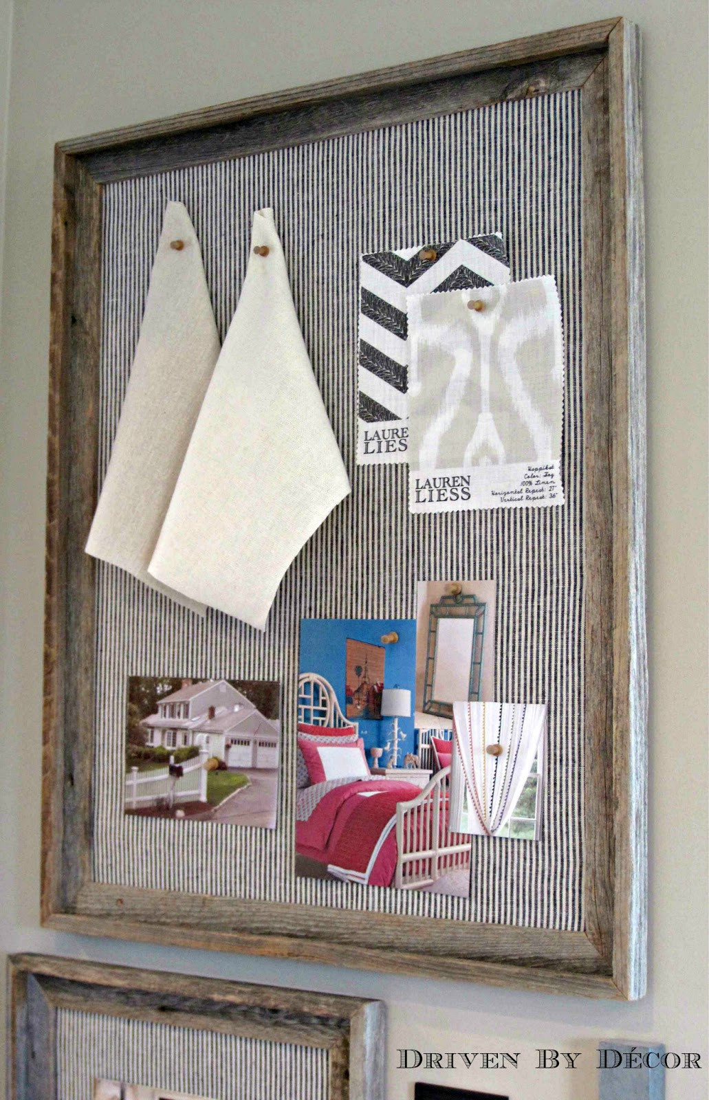 Best ideas about DIY Bulletin Board
. Save or Pin DIY Reclaimed Wood Framed Bulletin Boards Now.