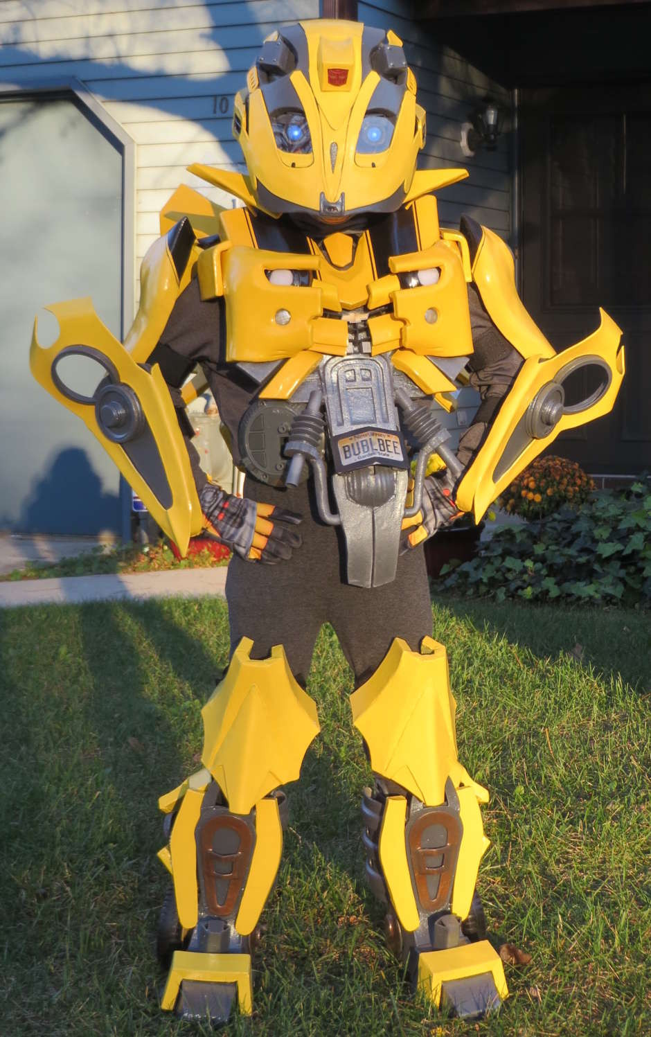 Best ideas about DIY Bumblebee Transformer Costume
. Save or Pin Epic DIY Kids Bumblebee Transformers Costume Costume Yeti Now.