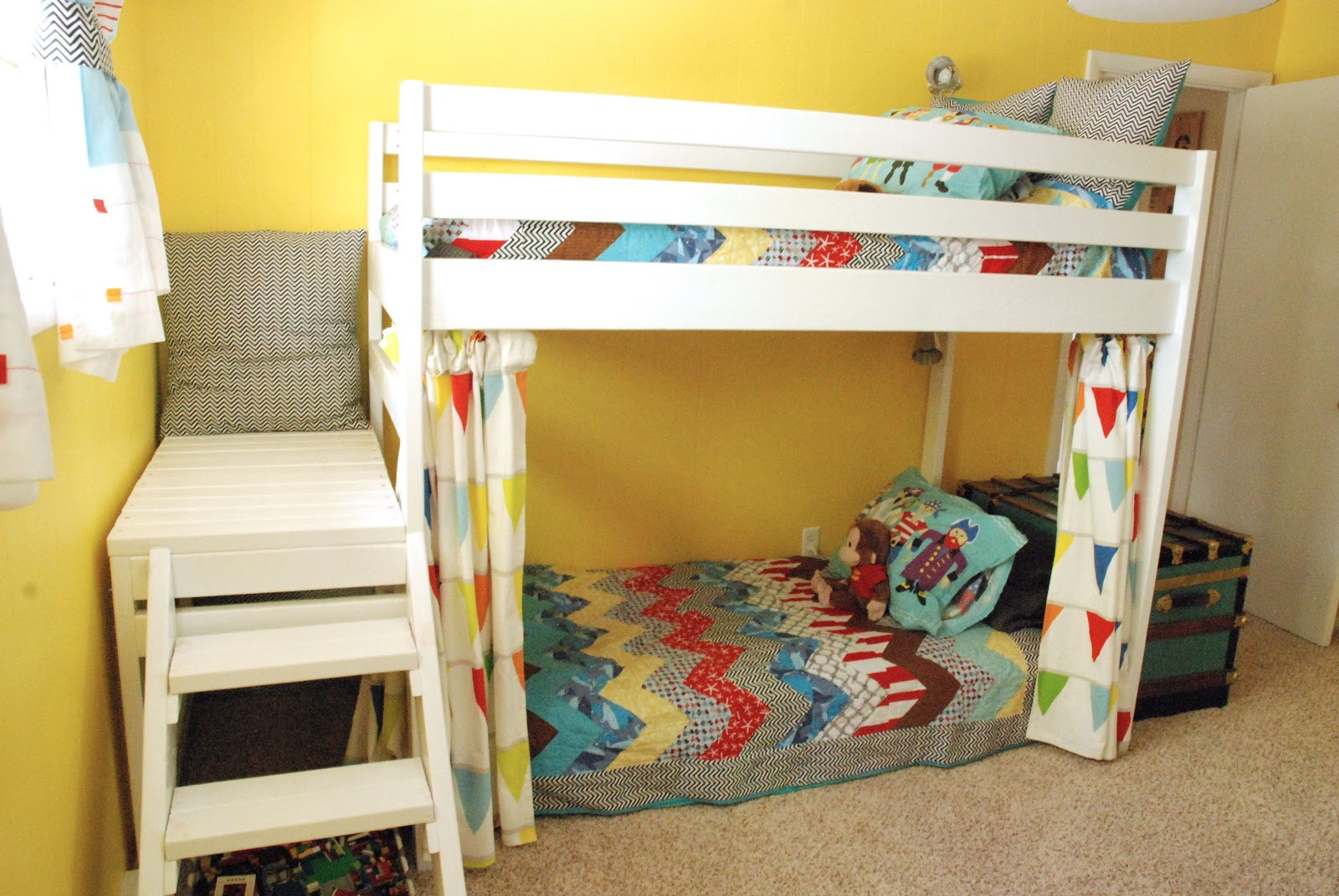 Best ideas about DIY Bunk Bed
. Save or Pin DIY Kids Loft Bunk Bed with Stairs Now.