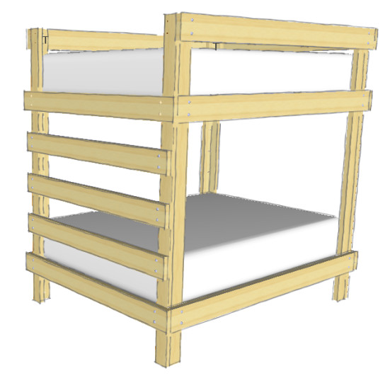 Best ideas about DIY Bunk Beds Plans
. Save or Pin Diy Double Bunk Bed Plans PDF Woodworking Now.