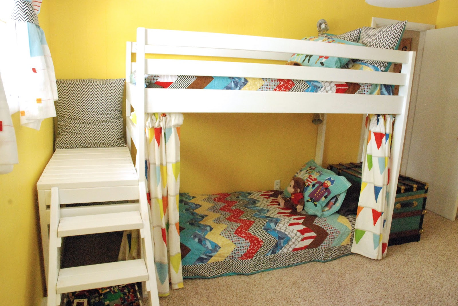 Best ideas about DIY Bunk Beds
. Save or Pin DIY Kids Loft Bunk Bed with Stairs Now.
