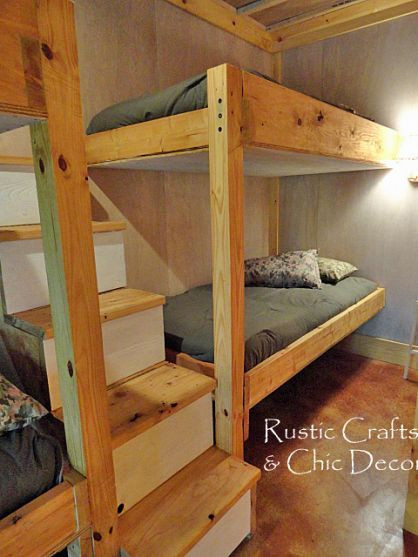 Best ideas about DIY Bunk Beds With Stairs
. Save or Pin Best 25 Double bunk ideas on Pinterest Now.