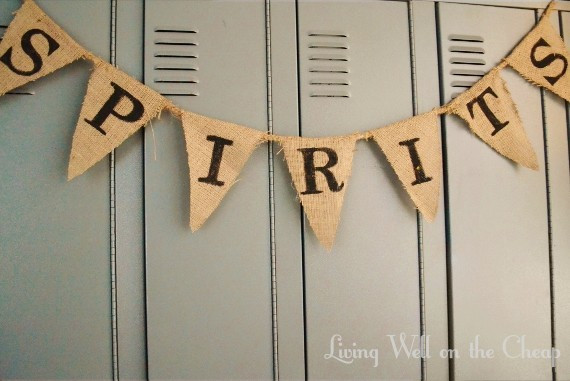 Best ideas about DIY Burlap Banners
. Save or Pin DIY Burlap Pennant Banner Now.
