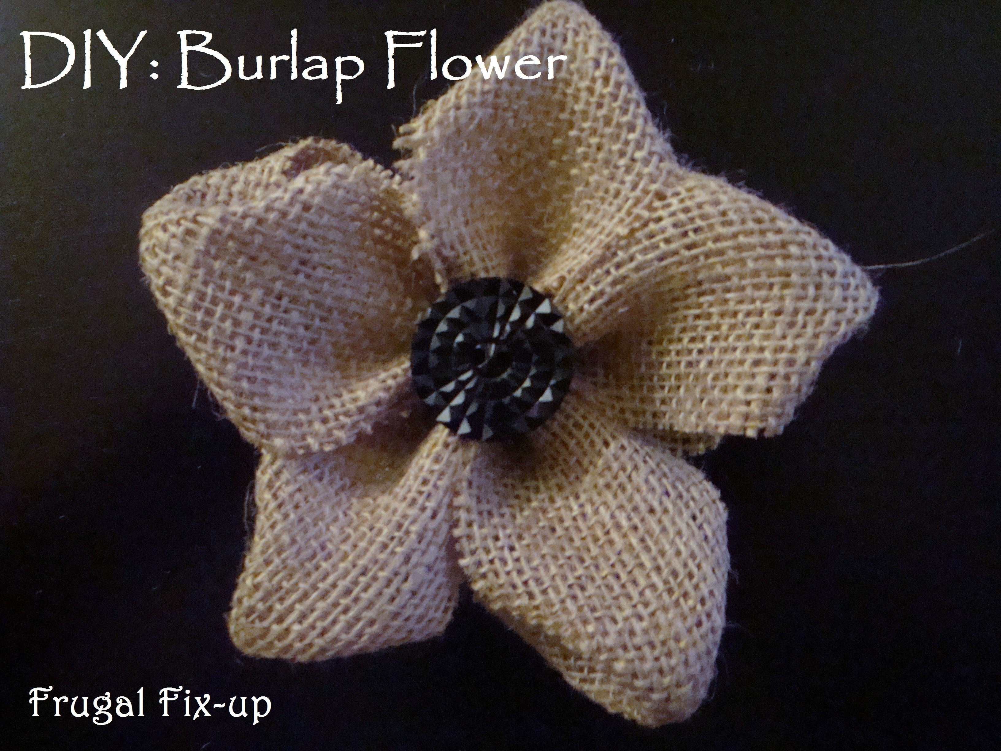 Best ideas about DIY Burlap Flower
. Save or Pin DIY Burlap Flowers Now.