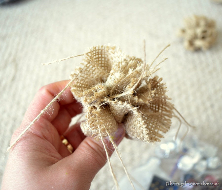 Best ideas about DIY Burlap Flower
. Save or Pin NO sew Burlap Rosette Tutorial DIY Fabric Flower tutorial Now.