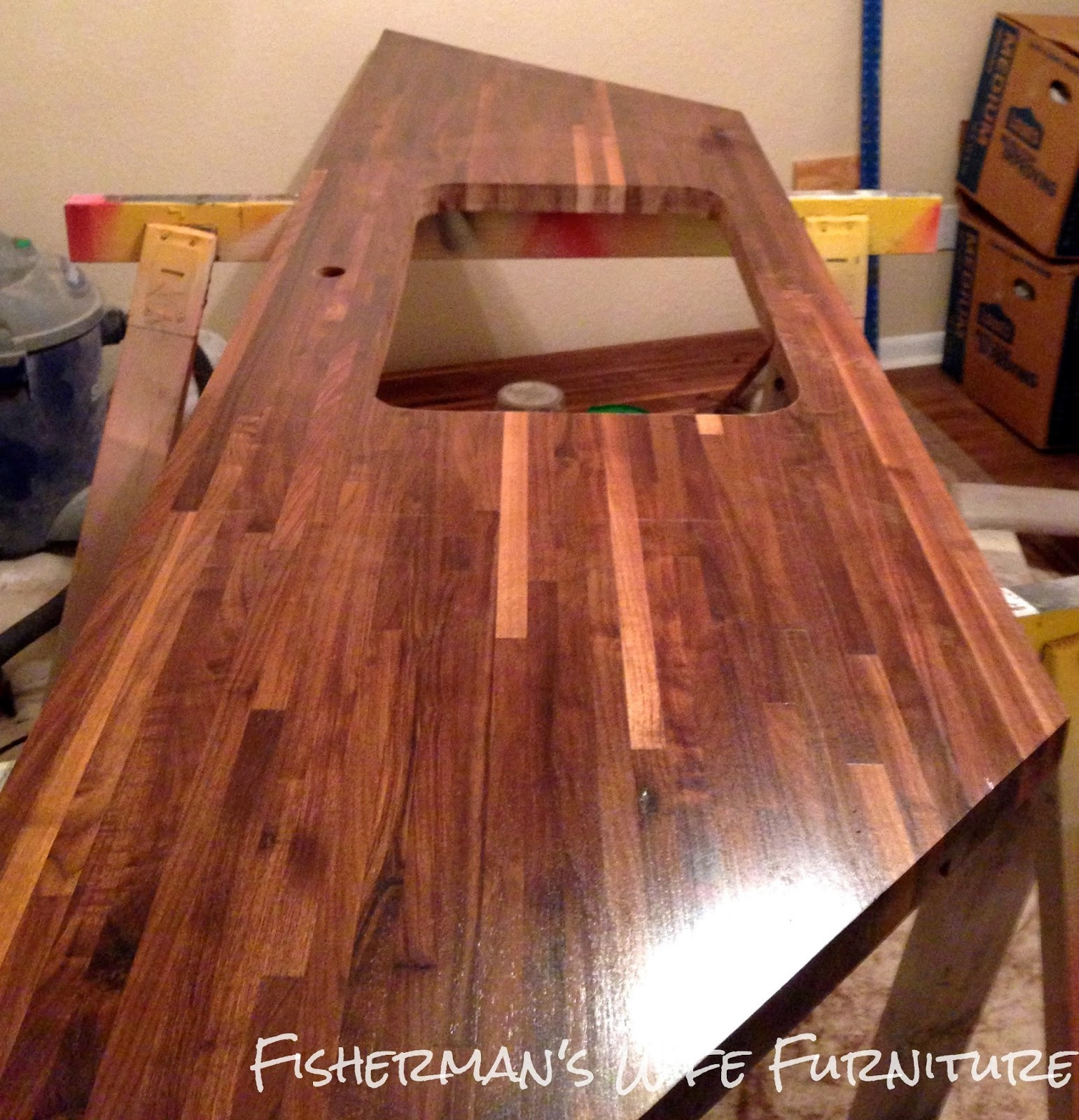 Best ideas about DIY Butcher Block Countertop
. Save or Pin Fisherman s Wife Furniture DIY Butcher Block Countertops Now.