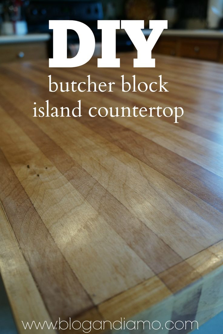 Best ideas about DIY Butcher Block Countertop
. Save or Pin DIY butcher block island countertop using a sheet of Now.