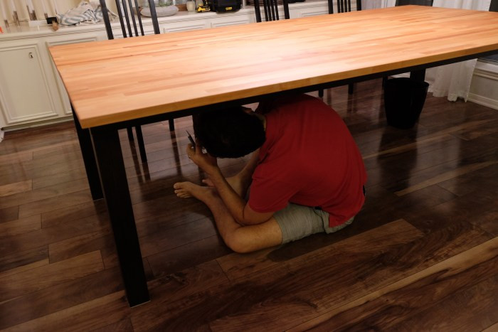 Best ideas about DIY Butchers Block Table
. Save or Pin DIY Butcher Block Dining Table Evan & Katelyn Now.