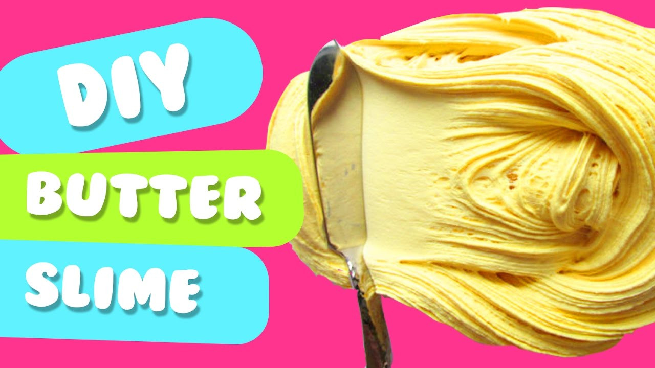 Best ideas about DIY Butter Slime
. Save or Pin OMG EASY DIY Butter Slime Without Clay or Baby Oil Now.