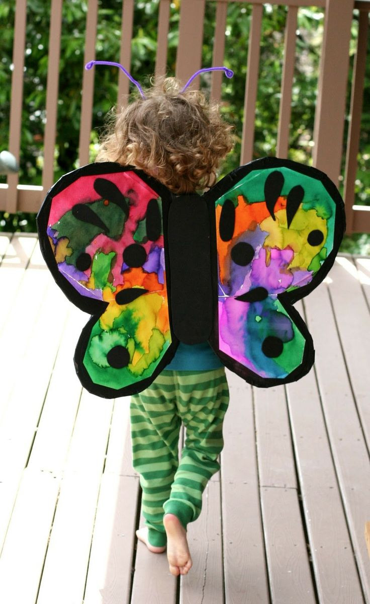 Best ideas about DIY Butterfly Wings
. Save or Pin Make Your Own Cardboard Butterfly Wings Now.