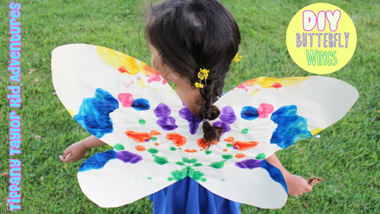 Best ideas about DIY Butterfly Wings
. Save or Pin DIY How to make EASY paper Butterfly Wings for KIDS that Now.