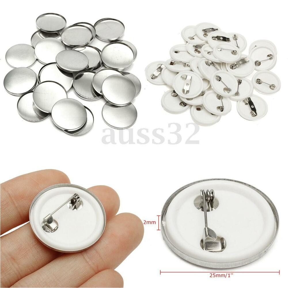 Best ideas about DIY Button Pin
. Save or Pin 100pcs 25mm 1 DIY Pin Badge Buttons Parts Supplies for Now.
