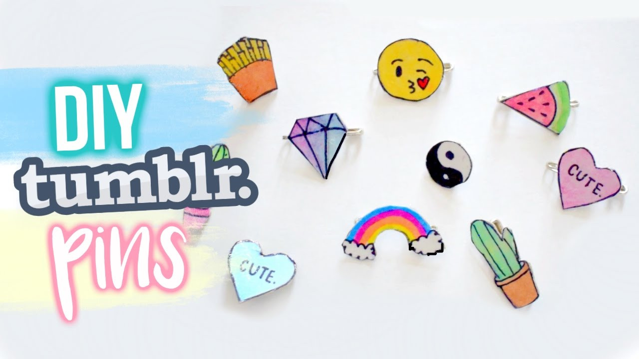 Best ideas about DIY Button Pins
. Save or Pin DIY RECYCLED Tumblr Pins Now.