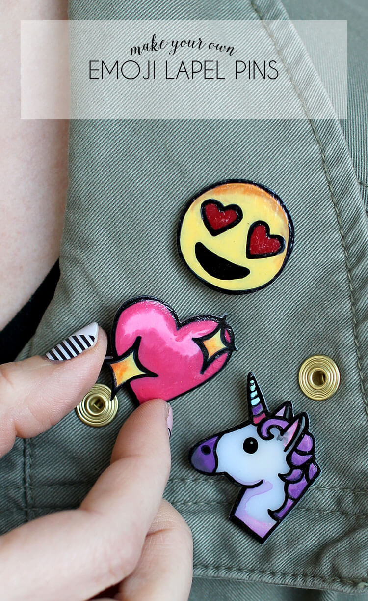 Best ideas about DIY Buttons Pins
. Save or Pin DIY Lapel Pins Emoji Pin Flair Persia Lou Now.